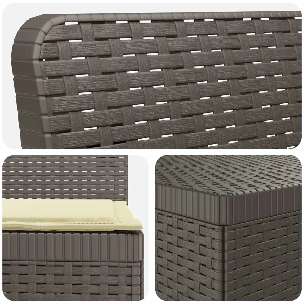 Divano da Giardino 6 Posti con Cuscini Aspetto Rattan PP 3444118