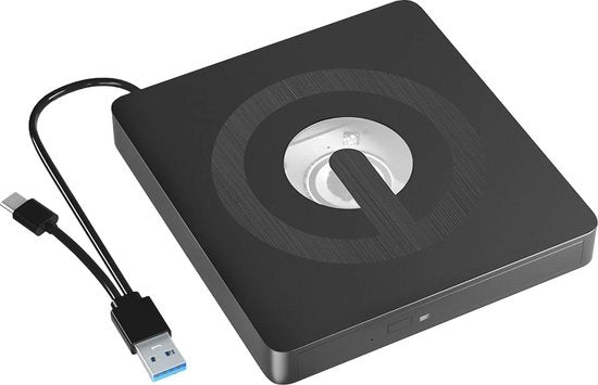 Esterno USB 3.0 lettore DVD compatibile con laptop, desktop, Mac e Linux OS