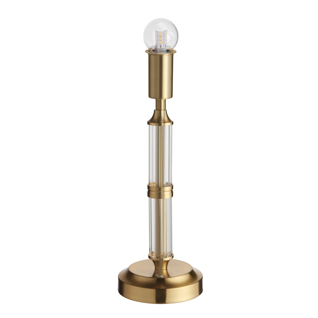 Lampada da tavolo cordless touch ottone LED 1,5W Morton Endon