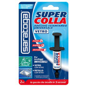 Saratoga COLLA ISTANTANEA SUPERCOLLA VETRO 2ML