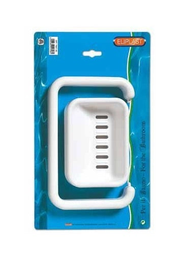 Portasciugamani e sapone da parete in abs eliplast