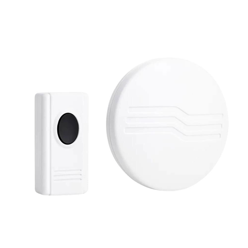 Ecova 83336 campanello senza fili bianco a batteria fino a 70mt