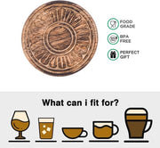 Sorboni in Legno per Liquidi - Ecocompatibili e Assorbenti - Set da 6