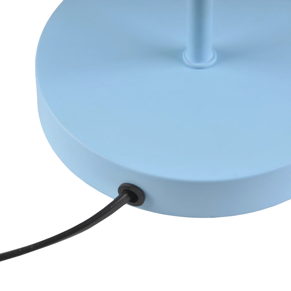 Lampada da scrivania Polux MIMI blu E27 metallo 50cm