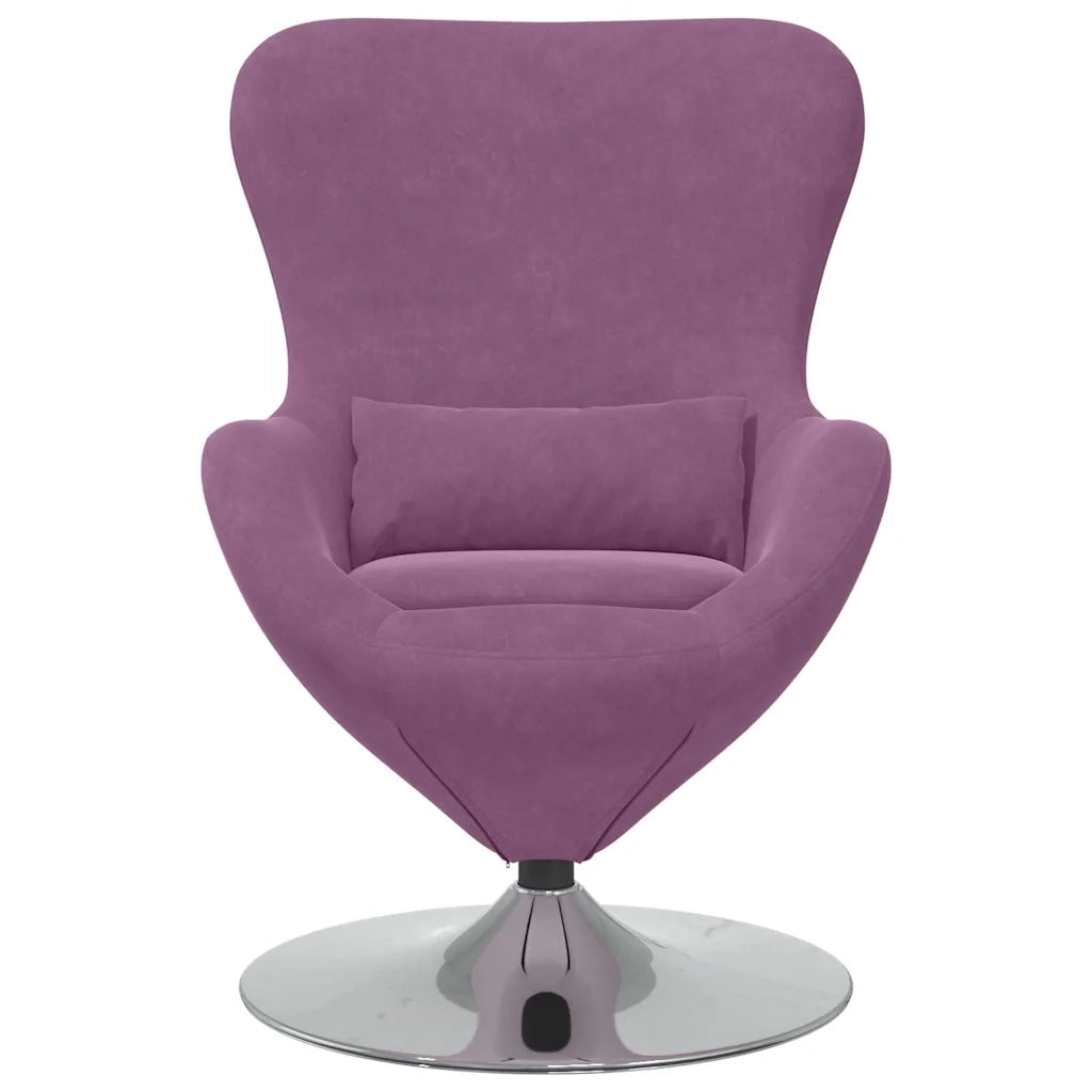 Poltrona uovo Viola Velluto 42002735