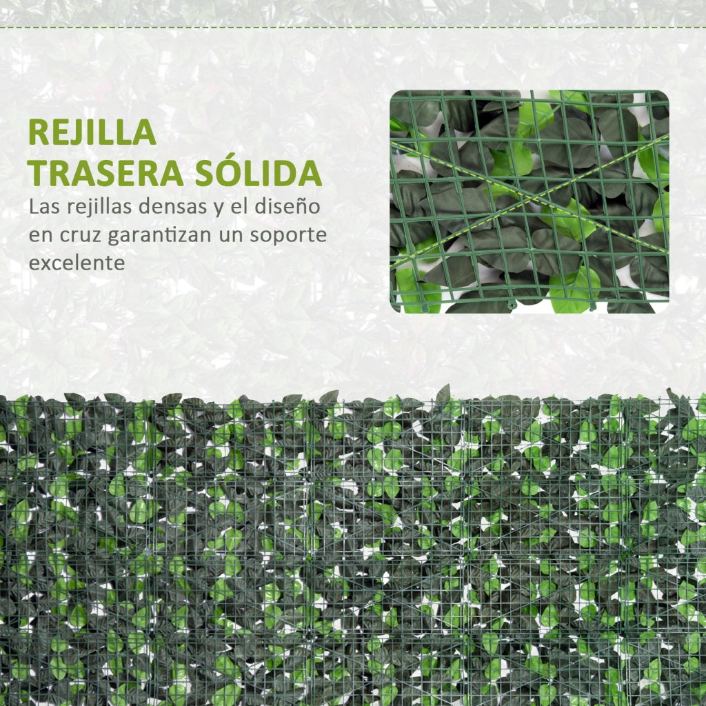 Seto Artificiale per Balcone ¨C Minimal ¨C Verde 3x1 m