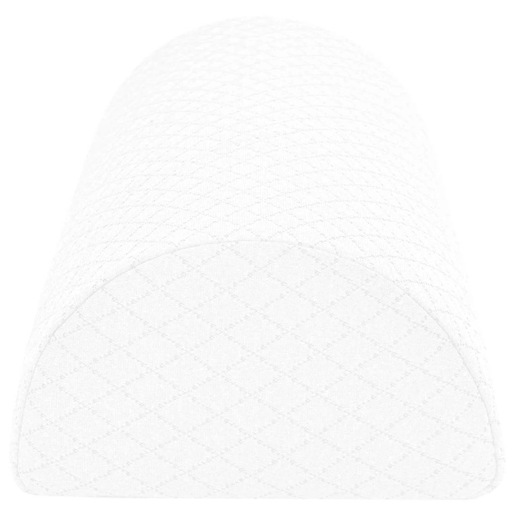 Cuscino per Gambe Bianco 52 x 20 x 12 cm Schiuma Memory 42020196