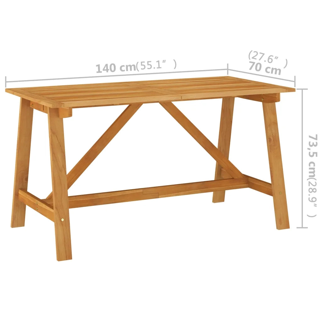 Set Mobili da Pranzo per Giardino 7 pz Grigio Scuro 3068785