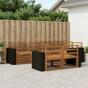 Set divano sezionale 7 pcs Naturale 3384480