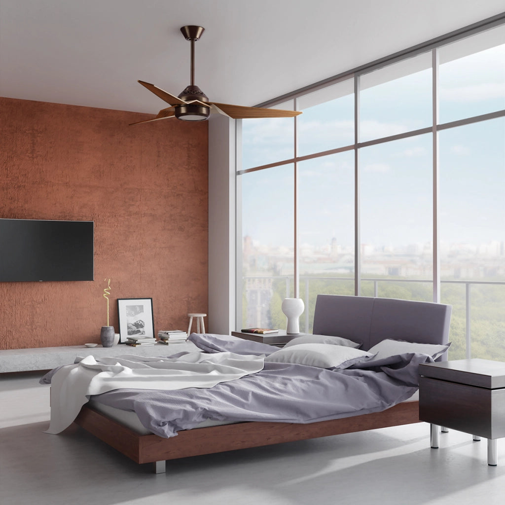Ventilatore soffitto 152cm LED 18W dimmer Jade Kichler