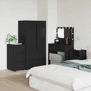 Armadio Nero 40 x 48 x 81 cm Legno multistrato 888868
