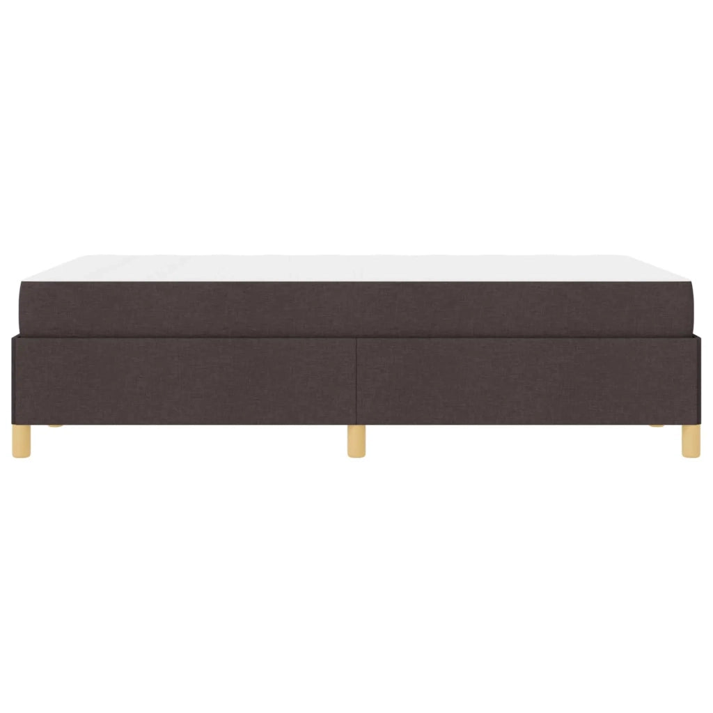 Struttura del letto Marrone Scuro 120 x 200 cm Tessuto 3398930