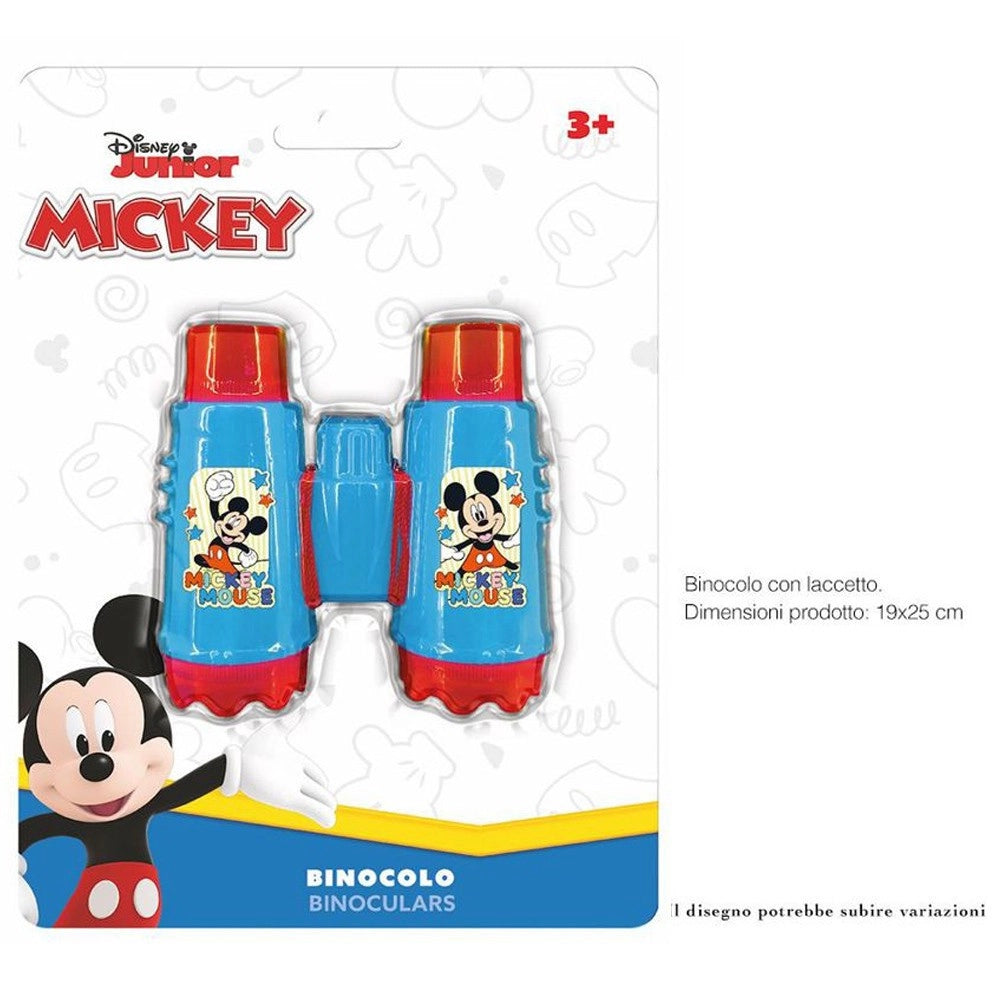 Trade Shop - Binocolo Topolino Michey Mouse Gioco Giocattolo Bambini Con Luci E Suoni -