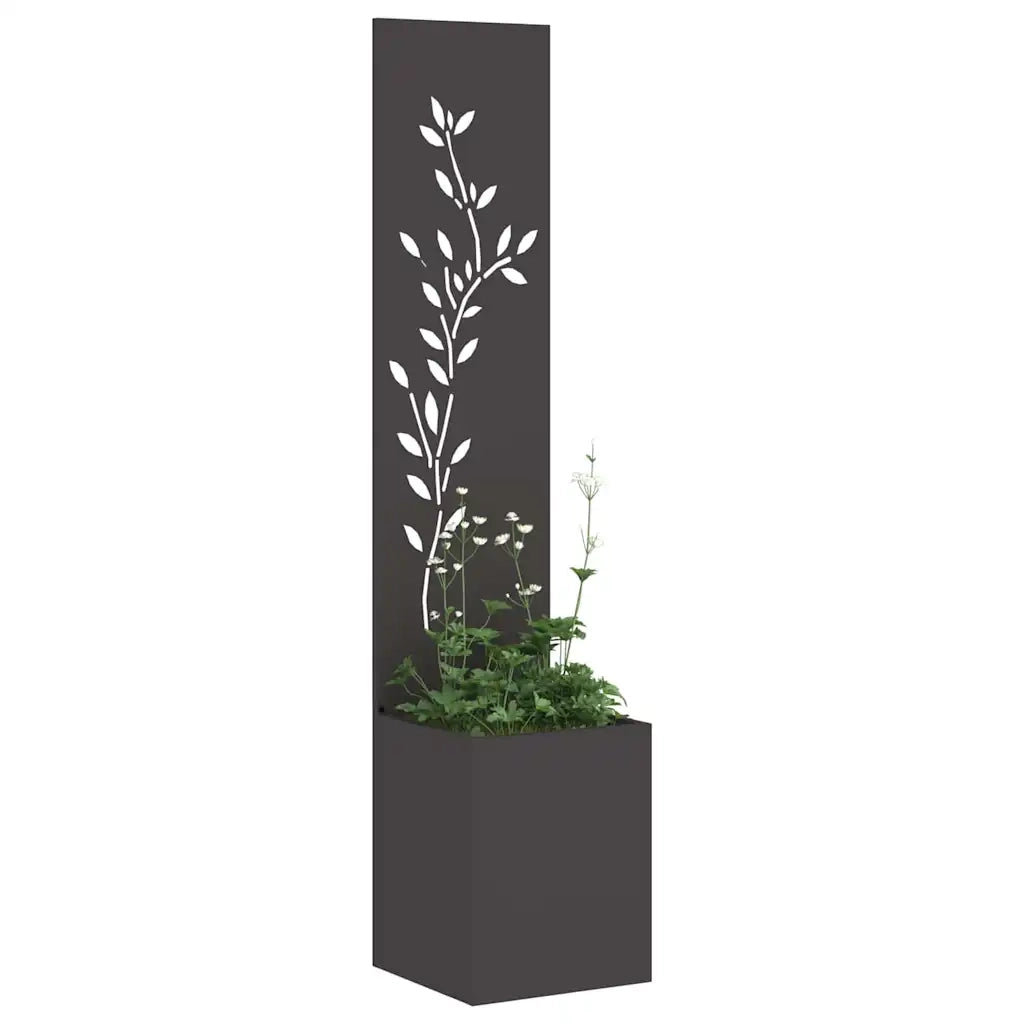 Schermo per privacy in giardino Floreale Nero 32 x 32 x 150 cm CFW9516874
