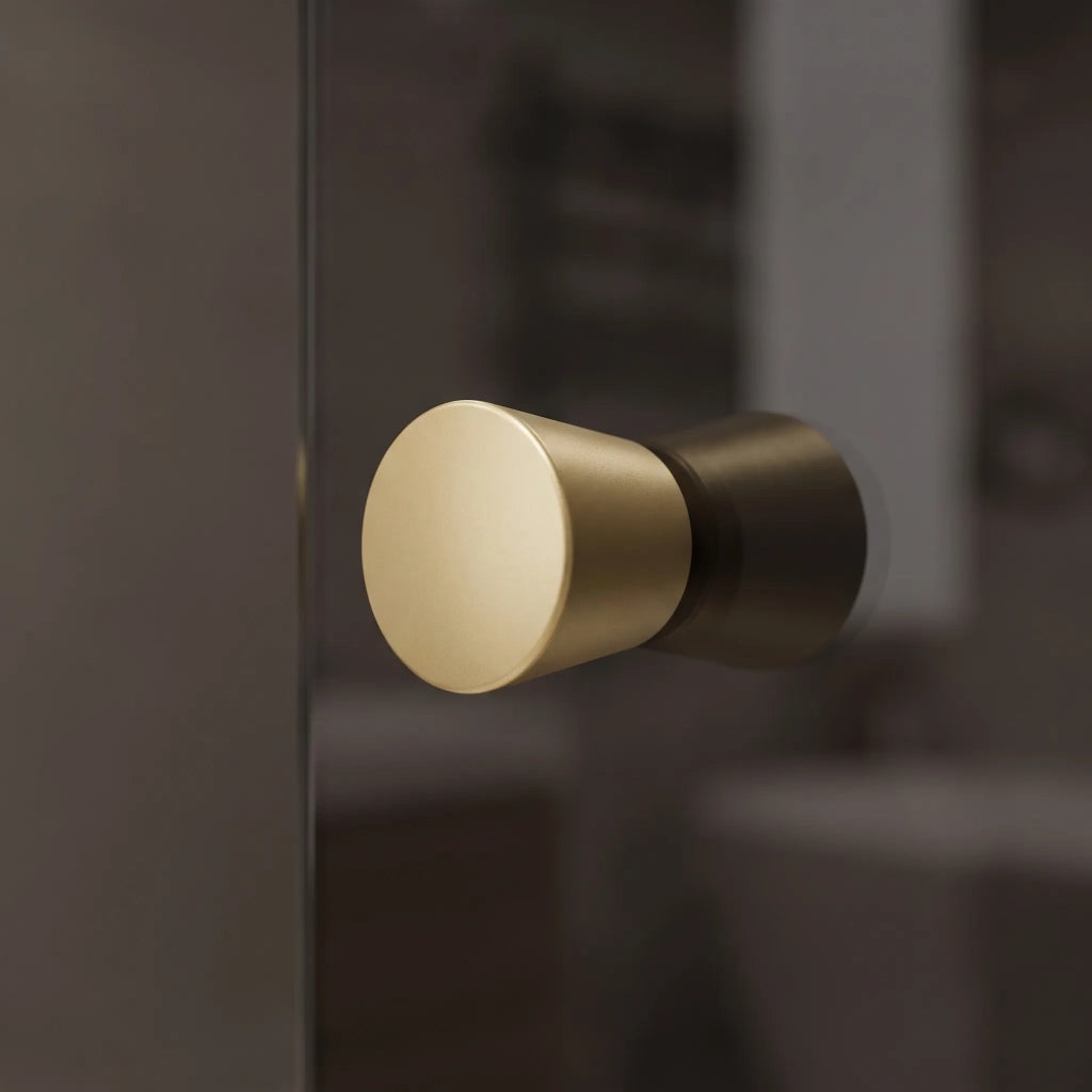 Maniglia Per Porta Doccia Rea 03 Brushed Gold