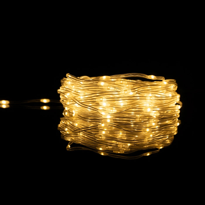 Catena luci esterna 50m 500LED 3000K BT USB Ecolight