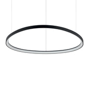 Lampada A Sospensione Gemini 1 Luce Led Nero 78W Ip20 4000K