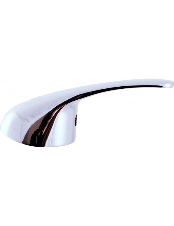 SAZAVA miscelatore lavabo con bocca lunga in ottone cromato