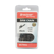 Catena per motosega, passo 325, 36 denti, 1,5 mm, lunghezza 45 cm Breckner Germany