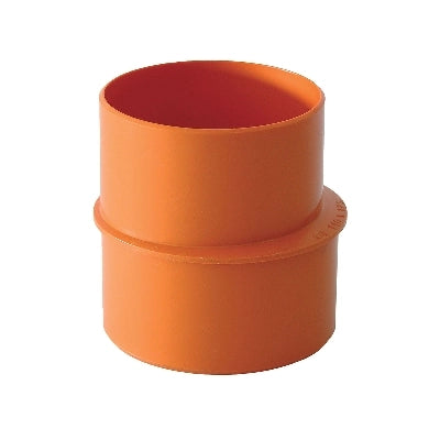 AUMENTO IN PVC ARANCIO- Diam. 40F x 82M- senza- pezzi 1