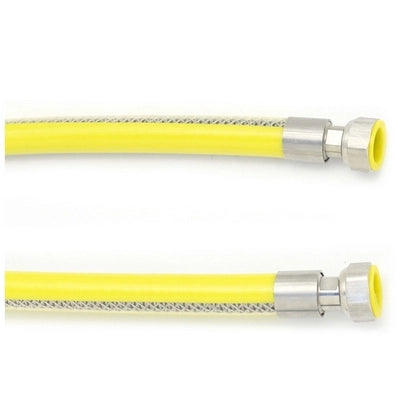 Tubo flessibile in acciaio FF per gas. cm 200