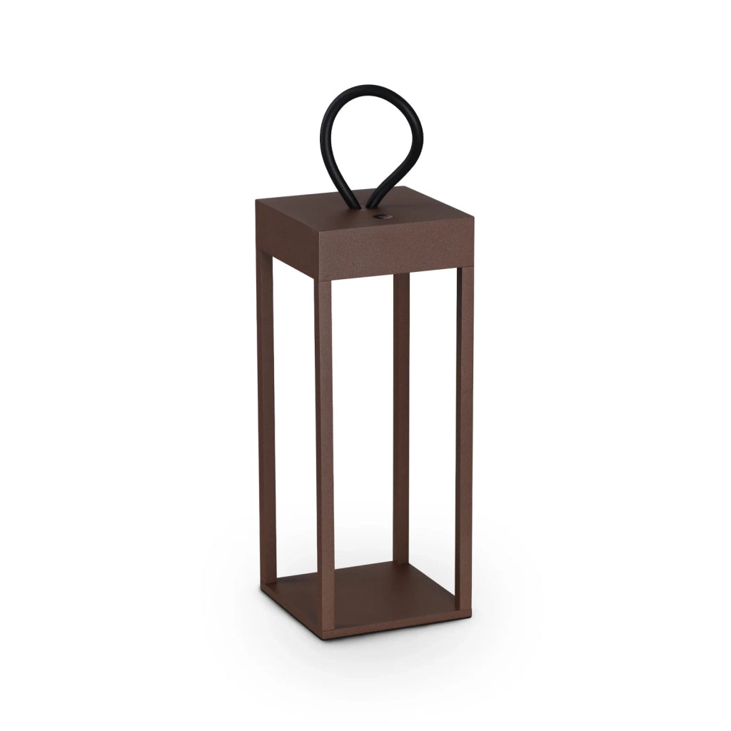 Lampada Da Tavolo Enya LED 5W Luce Calda 3000K Finitura Coffee Ideal Lux