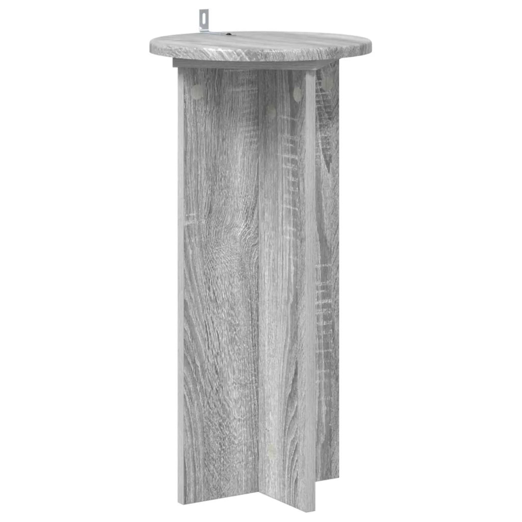 Supporto per piante 2 pz Grigio Sonoma 29,5 x 29,5 x 60 cm 899723