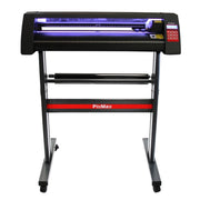 Plotter da Taglio Vinile Macchina per Taglio e Incisione Insegne Etichette Guida Laser - Abbonamento 12 Mesi Software FlexiStarter - LED - 720mm