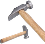 Martello da Reparazione con Manico in Legno - Prodotto Artigianale - Antiruggine - Alta Durezza - Prodotto con Manodopera - Design Ergonomico - Prodotto con Materiali Sostenibili - Manico in Legno - Codice Prodotto:  - Modello: - Durezza: Hoge Hardheid