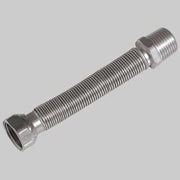 FLESSIBILE INOX PER ACQUA MF  1 130 220 mm     MADE IN ITALY