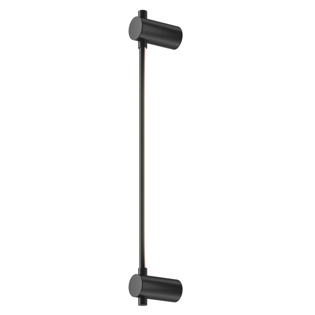 Applique Minimal Led Rotta Metallo Nero 6W