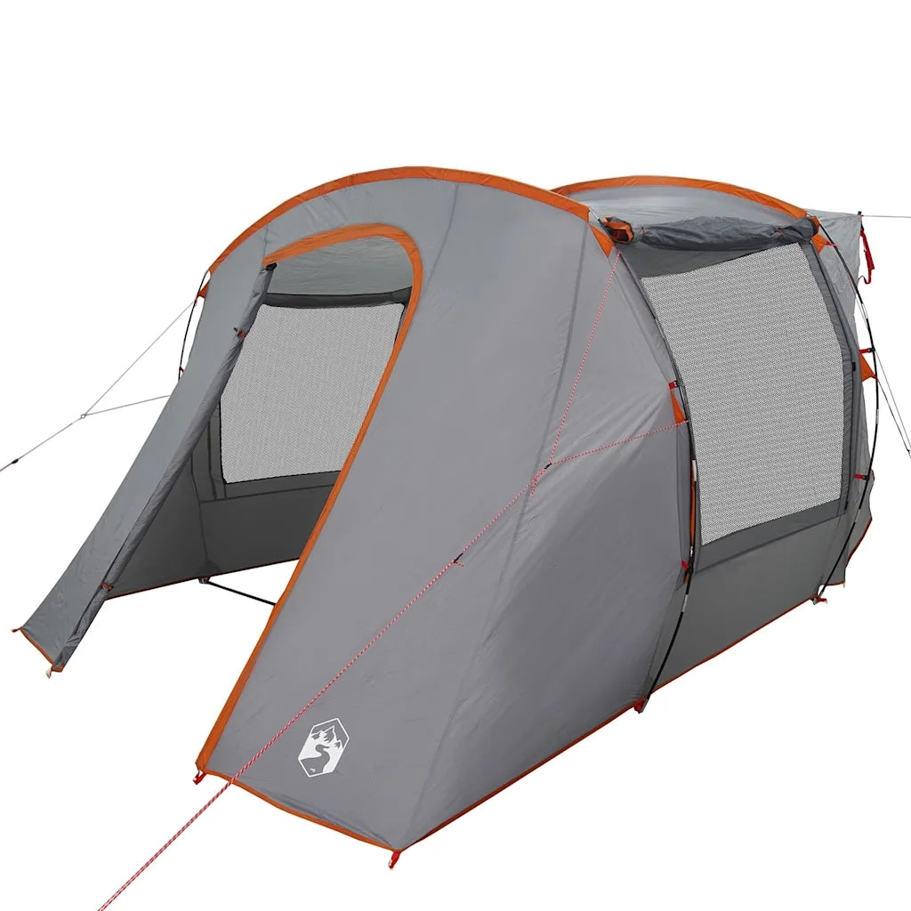 Tenda da Campeggio per Auto Grigio e Arancione Impermeabile 4009517