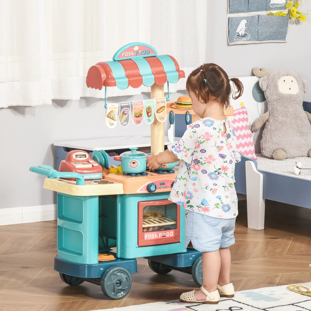 Cucina Giocattolo per Bambini ¨C Minimal ¨C 79.5x33x90.5 cm
