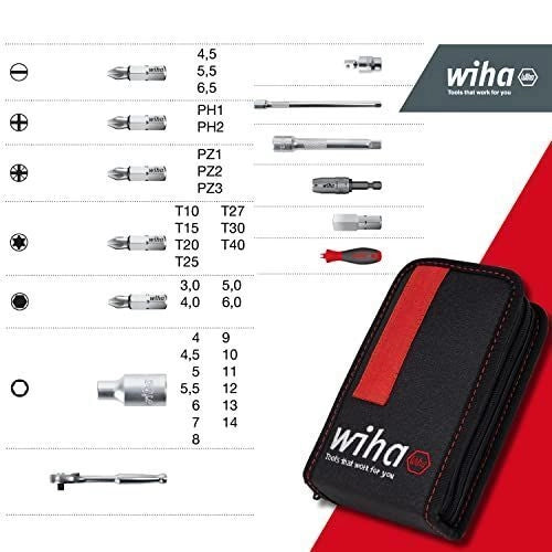 Wiha 44684 set di strumenti meccanici