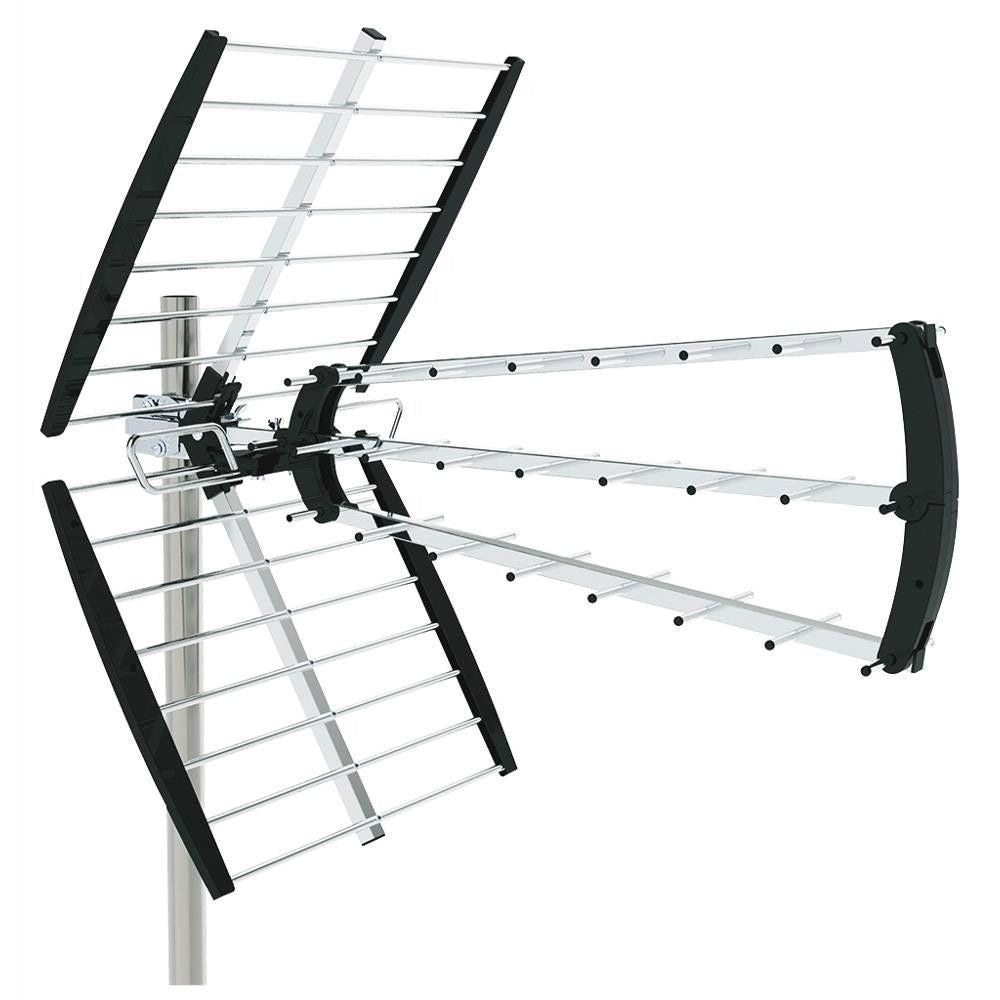 ANTENNA TV DIRETTIVA ALTO GUADAGNO ATTACCO F FILTRO LTE BANDA UHF