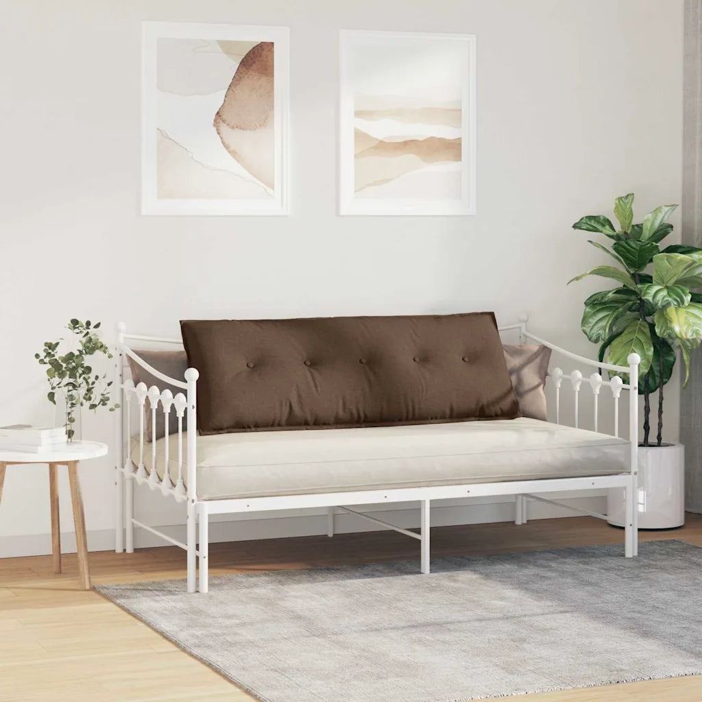 Cuscino per Schiena Marrone 140 x 19 x 50 cm Tessuto 42014834