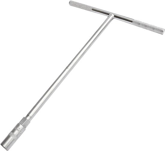 Chiave a T con manico flessibile - Universale - Manico a T - Latta Chrome Vanadio - Lunghezza totale 290 mm - Chiave a T