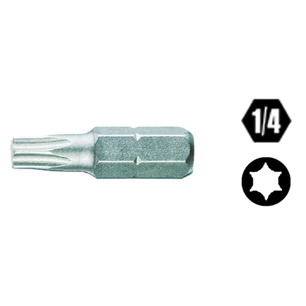 INSERTI PER AVVITATORI ART. 861 TX/C Tx 27 mm 25- 10 pezzi  - BETA