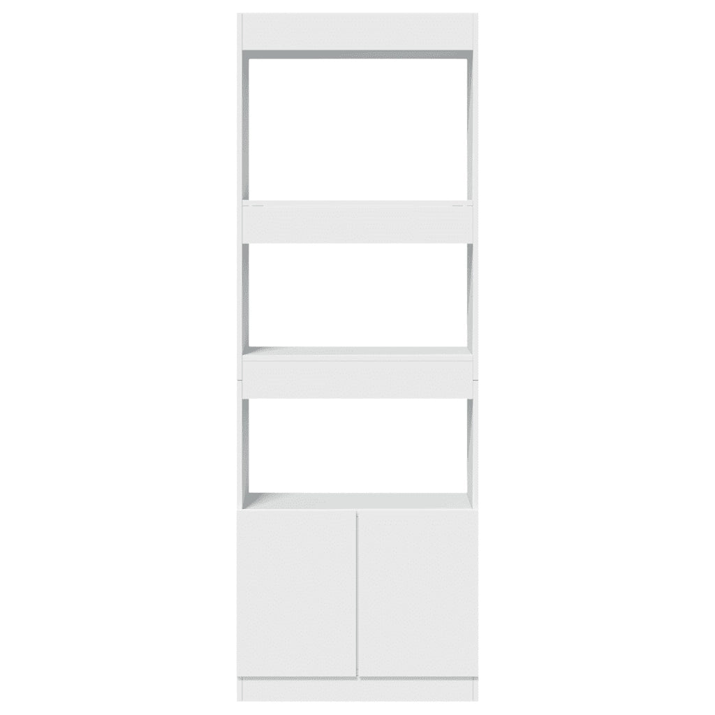 Credenza Bianca 63x33x180 cm in Truciolato 3309600