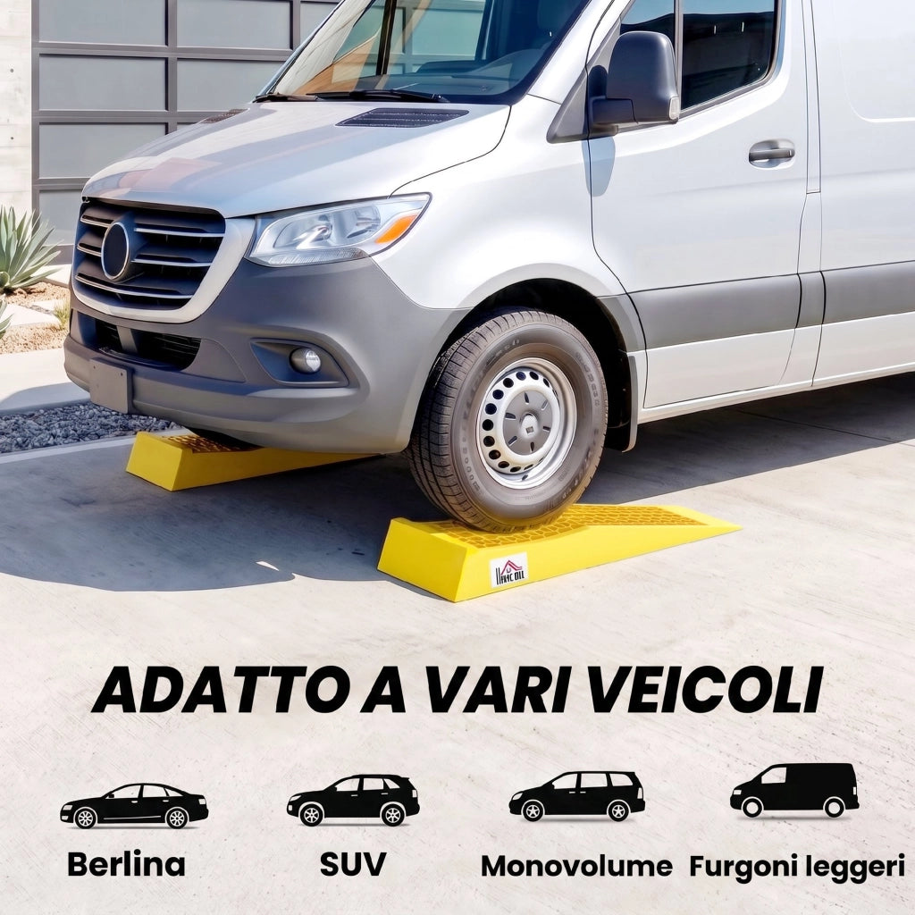 Rampa di Carico in Plastica ¨C zephmum ¨C 3 Tonnellate Giallo