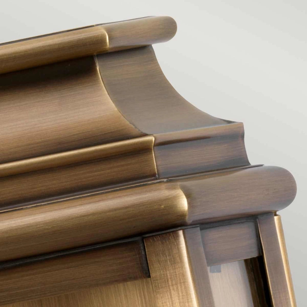 Applique esterna St Martins ottone anticato E27 IP44