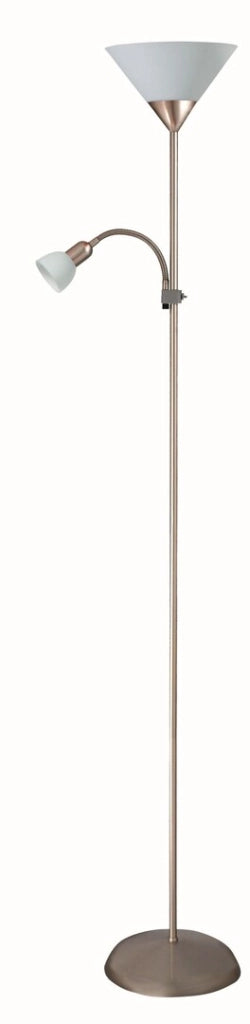 Lampada da terra Rabalux Action 4064 cromo E27+E14