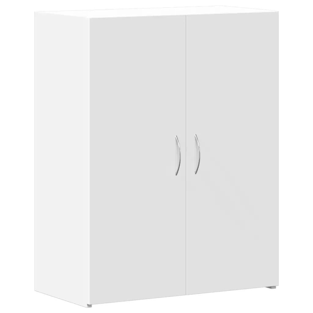 Schedario Bianco 60x32x77,5 cm in Legno Multistrato 840765