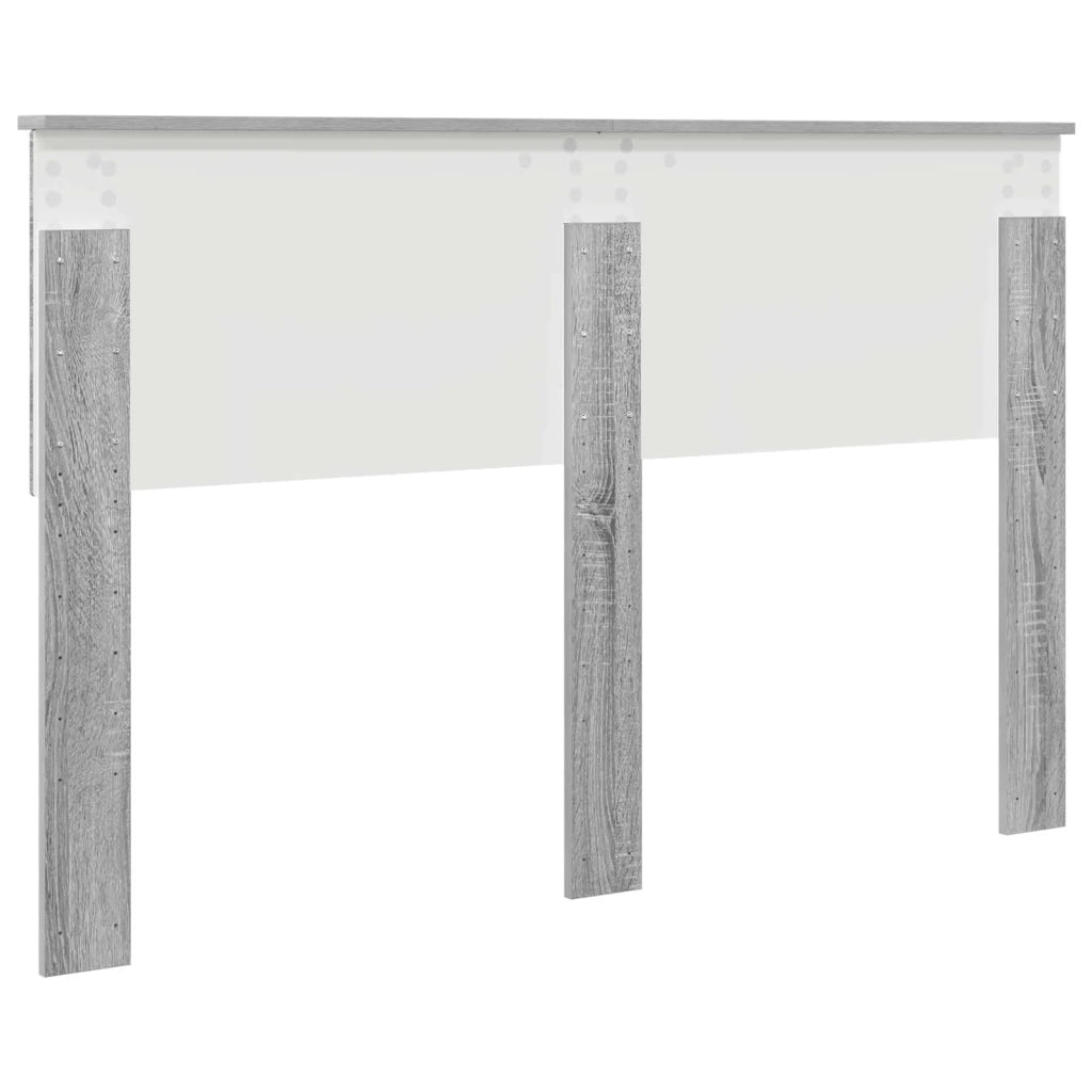 Testiera | Testata Grigio Sonoma Legno multistrato