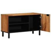 Unità TV con porta Legno di Acacia Massello 80 x 31,5 x 46 cm 4017771