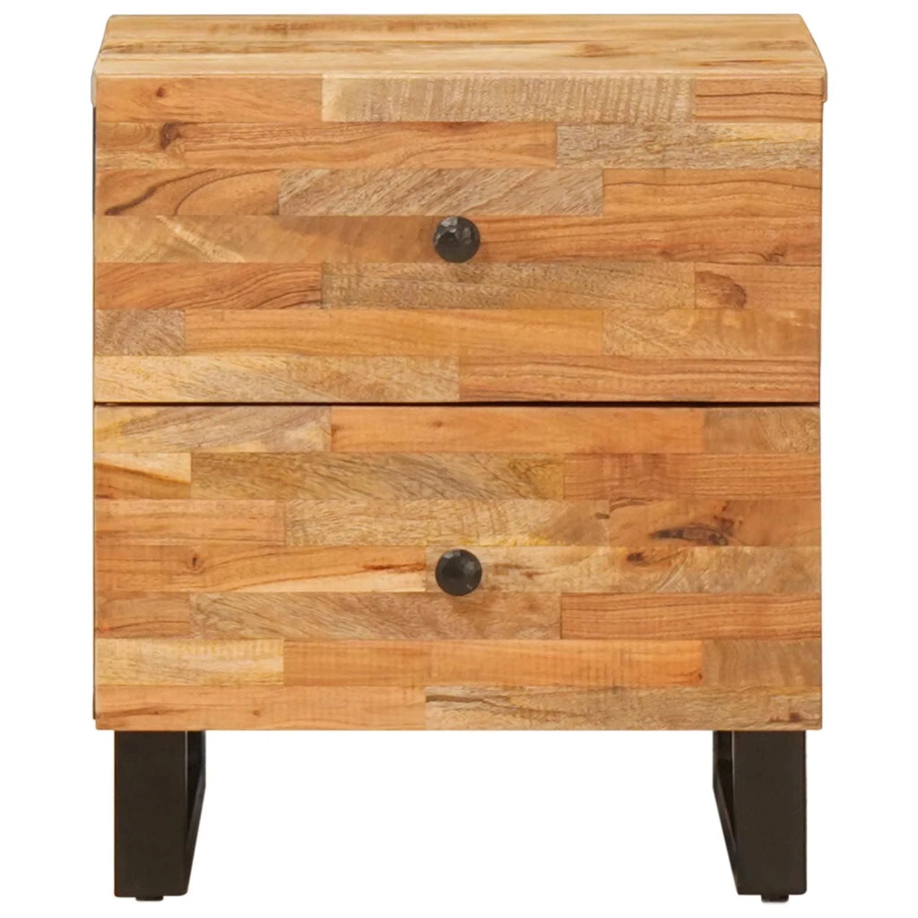 Armadio da Notte con cassetto Marrone 40 x 33 x 46 cm 4018294