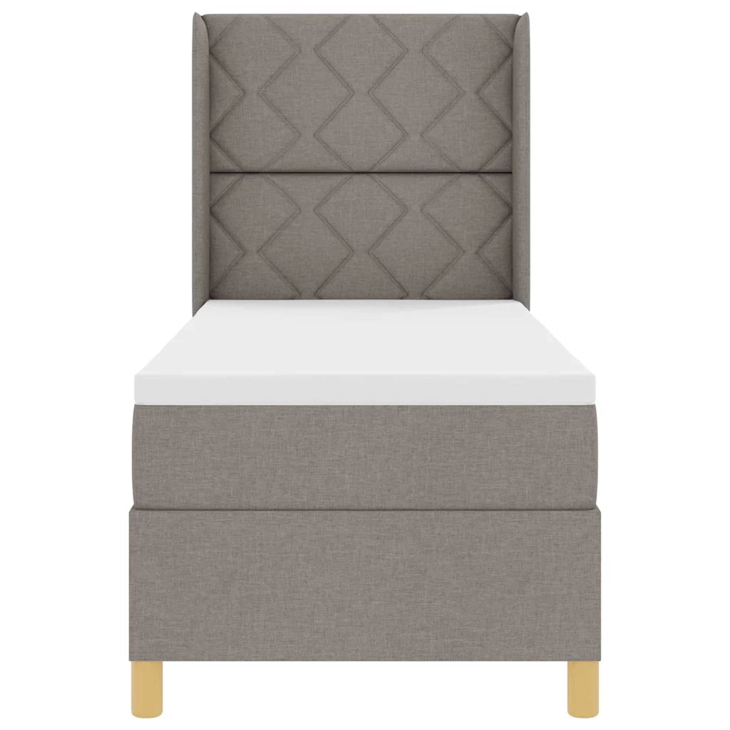 Letto a molle con materasso Talpa 80 x 200 cm Tessuto 3341865