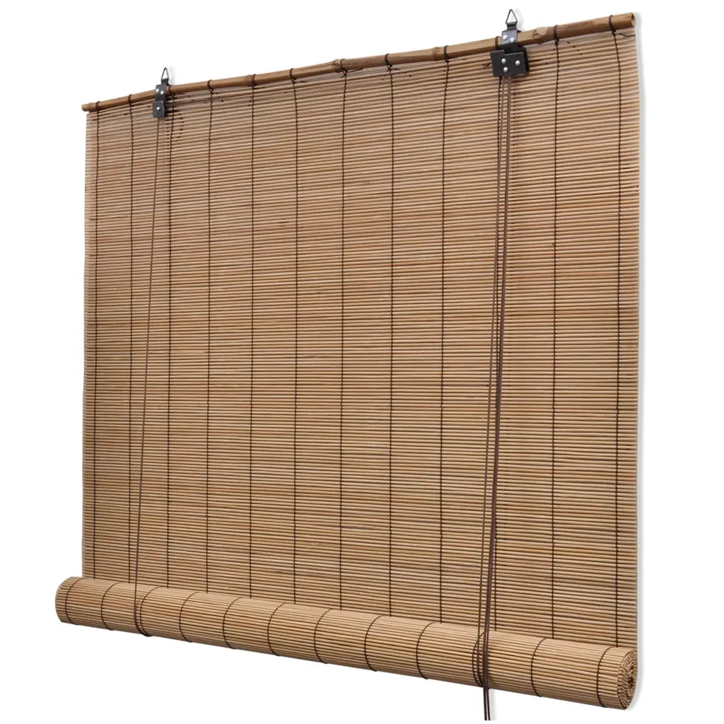Tenda Avvolgibile in Bamb¨´ 150x160 cm Marrone