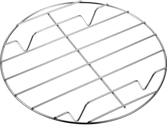 Grill rosto per barbecue in acciaio inossidabile - accessori BBQ - rete per carne - rosto per griglia - resistente al calore - distribuzione di calore ottimale - superficie duratura - rosto per barbecue