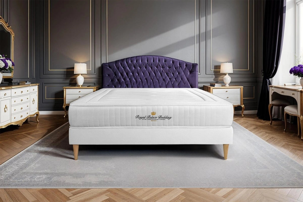 kit rete e materasso Nottingham 130 x 220cm - Spessore : 20cm - memory foam - rigido